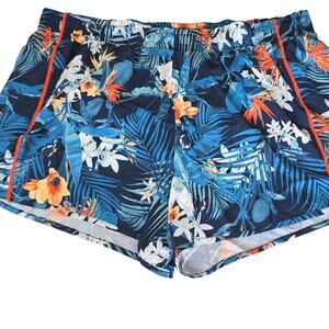 Mens Sz 3X Floral Tropical Floral Beachy Pool Swim Trunks Xersion